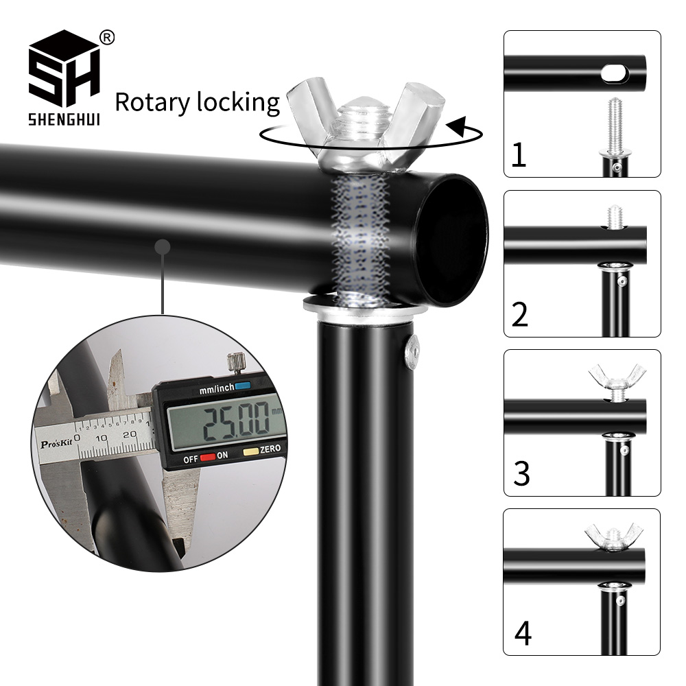 사진 스튜디오 배경 사진 촬영 배경막 스탠드 배경막 크 - Photography Lighting And Backdrop Kits 리뷰 및 가격